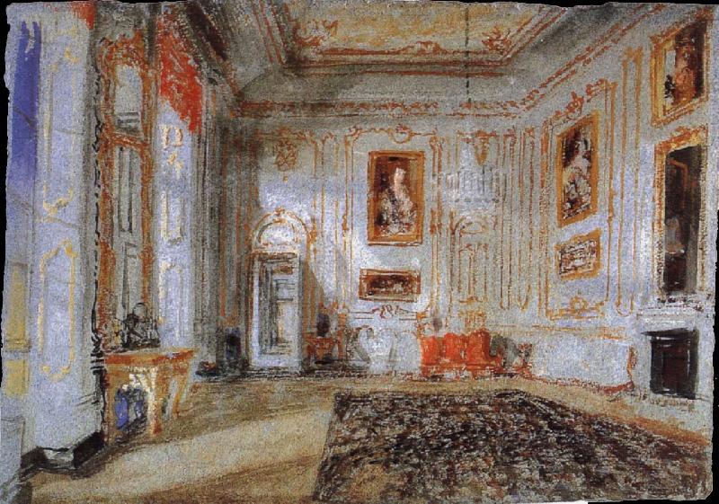 Joseph Mallord William Turner Hall France oil painting art